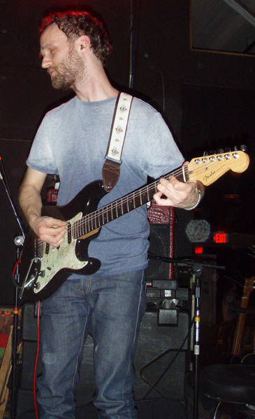 Drew Heller on electric Guitar - Toubab Krewe