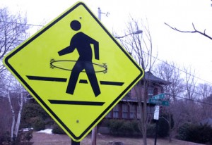 hula hoop crossing hula hoop crossing