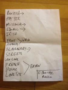 Hot Buttered Rum Setlist